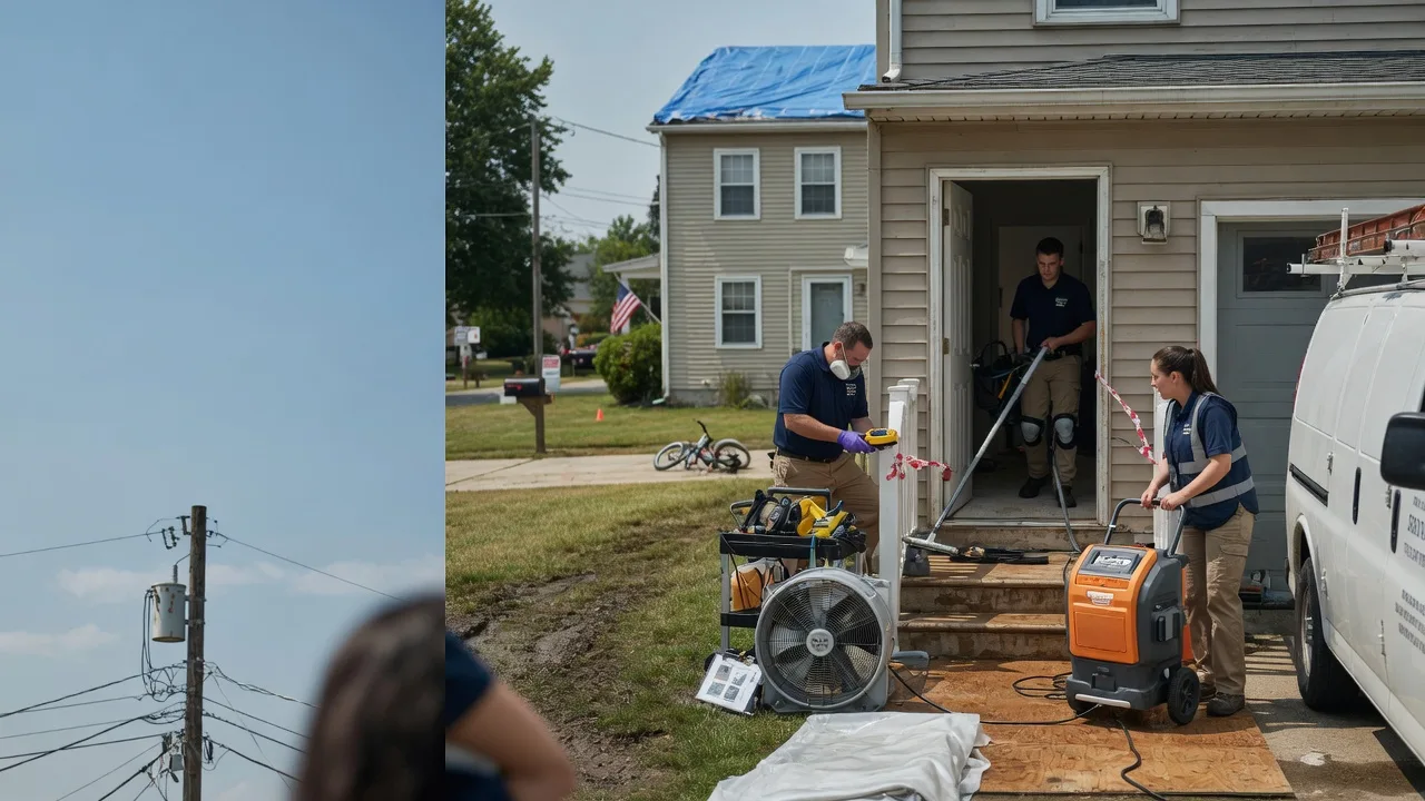 Water Damage Repair in Dowell, IL near me